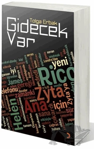 Gidecek Var – Tolga Erbak – Cinius Yayınları kitap kapağı