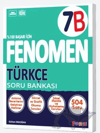 7. Sınıf Fenomen Türkçe Soru Bankası – Gülten Erdoğan – Fenomen Yayınları kitap kapağı