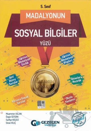 Gezegen Yayınları 5. Sınıf Sosyal Bilgiler Madalyonun Yeni Nesil Yüzü – Kolektif – Gezegen Yayıncılık kitap kapağı