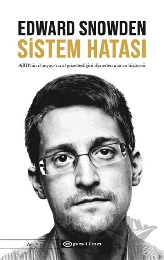 Sistem Hatası – Edward Snowden – Epsilon Yayınevi kitap kapağı