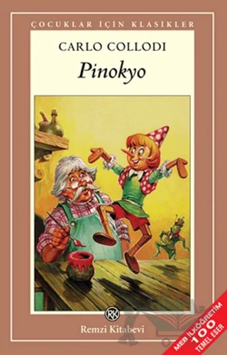 Pinokyo – Carlo Collodi – Remzi Kitabevi kitap kapağı