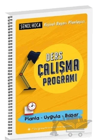 Ders Çalışma Programı – Kolektif – Şenol Hoca Yayınları kitap kapağı