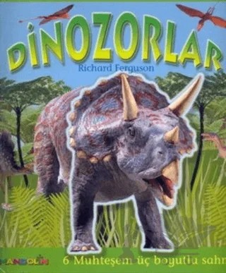 Dinozorlar – Richard Ferguson – Mandolin Yayınları kitap kapağı