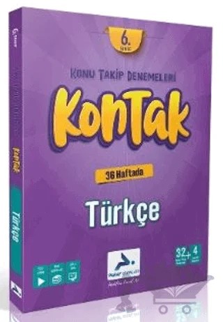 6. Sınıf Kontak Türkçe Denemeleri – Kolektif – Paraf Yayınları kitap kapağı