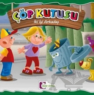 Çöp Kutusu - İki İyi Arkadaş – Kolektif – Mor Elma Yayıncılık kitap kapağı