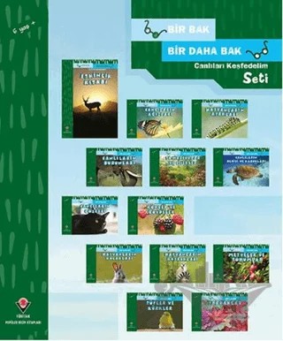Canlıları Keşfedelim Seti – David M. Schwartz, Marilyn Marks – TÜBİTAK Yayınları kitap kapağı