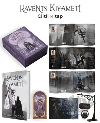 Raven'ın Kıyameti – Raven Akademisi Serisi 3 Kutulu – Selin Solaris – Onyx Yayınları kitap kapağı