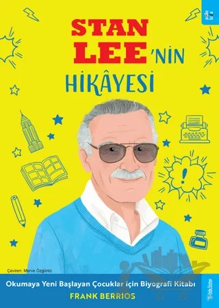 Stan Lee'nin Hikâyesi – Frank Berrios – Sola Kidz kitap kapağı