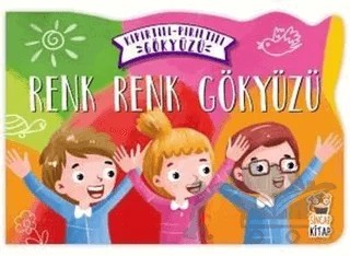 Renk Renk Gökyüzü - Kıpırtılı Pırıltılı Gökyüzü – Nermin Sağır, Zeynep Tarık – Sincap Kitap kitap kapağı