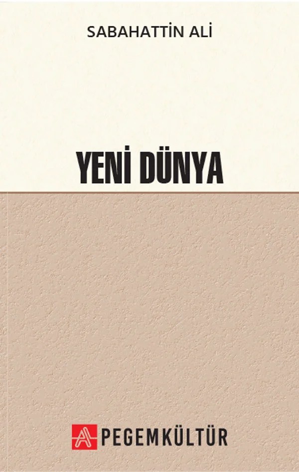 Yeni Dünya – Pegem Kültür kitap kapağı