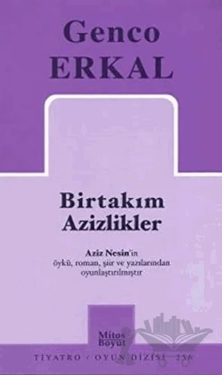 Birtakım Azizlikler – Genco Erkal – Mitos Boyut Yayınları kitap kapağı
