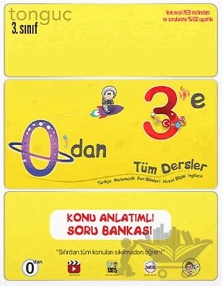 3. Sınıf 0’dan 3’e Tüm Dersler Konu Anlatımlı Soru Bankası – Kolektif – Tonguç Akademi kitap kapağı