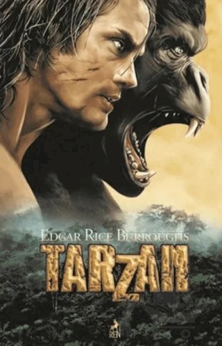 Tarzan – Edgar Rice Burroughs – Ren Kitap kitap kapağı