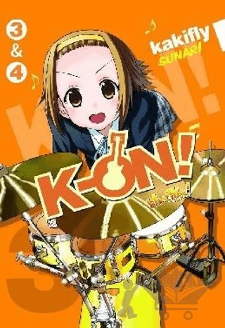 K-On! Cilt 3 ve 4 – Kakifly – Komikşeyler Yayıncılık kitap kapağı