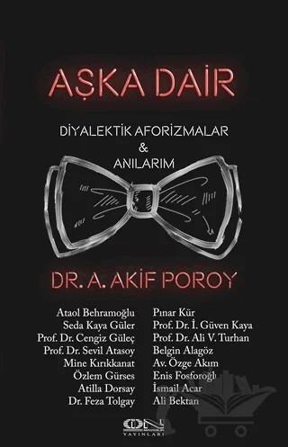 Aşka Dair – Kolektif – İon Mimarlık Yayınları kitap kapağı