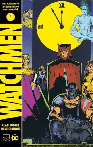 Watchmen – Alan Moore, Dave Gibbons – İthaki Yayınları kitap kapağı