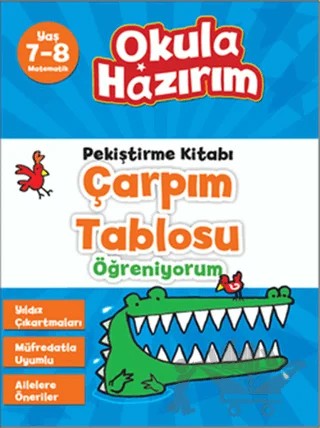 Pekiştirme Kitabı Çaprım Tablosu Öğreniyorum – David Kirkby – Doğan Egmont Yayıncılık kitap kapağı