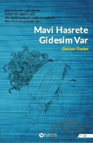 Mavi Hasrete Gidesim Var – Destan Özden – Name Yayınları kitap kapağı