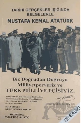 Tarihi Gerçekler Işığında Mustafa Kemal Atatürk – Yusuf Koç, Ali Koç – Mavi Kurt Yayınları kitap kapağı