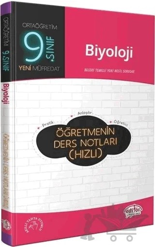 9. Sınıf Biyoloji Öğretmenin Ders Notları (Hızlı) – Kolektif – Editör Yayınevi kitap kapağı