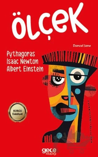 Ölçek – Albert Einstein, Pythagoras, Isaac Newton – Gece Kitaplığı kitap kapağı