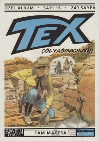 Tex Özel Albüm Sayı: 16 Çöl Yağmacıları! – Claudıo Nizzi – Oğlak Yayıncılık kitap kapağı
