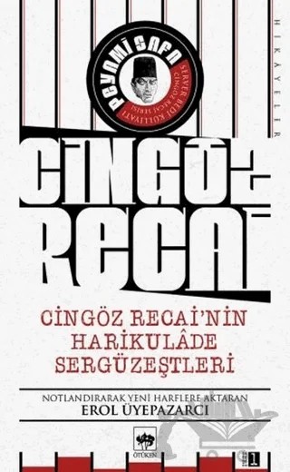Cingöz Recai'nin Harikulade Sergüzeştleri – Peyami Safa, Server Bedi – Ötüken Neşriyat kitap kapağı