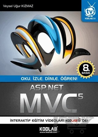 Asp Net Mvc5 – Veysel Uğur Kızmaz – Kodlab Yayın Dağıtım kitap kapağı