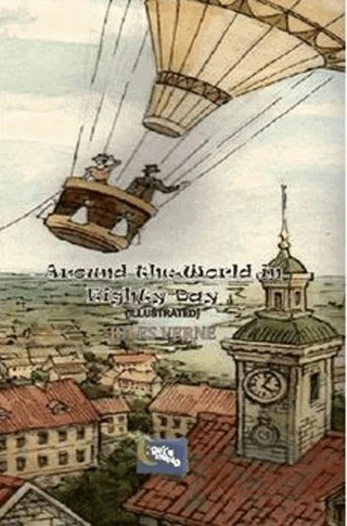 Around the World in Eighty Days – Jules Verne – Gece Kitaplığı kitap kapağı