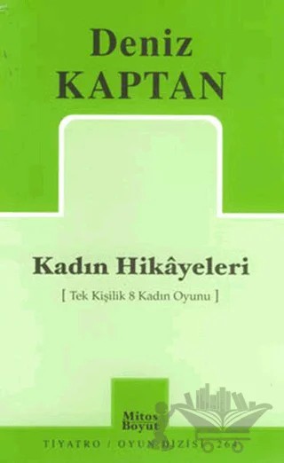 Kadın Hikayeleri – Deniz Kaptan – Mitos Boyut Yayınları kitap kapağı