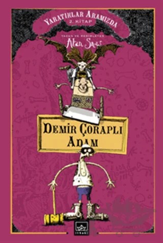Demir Çoraplı Adam – Alan Snow – İthaki Yayınları kitap kapağı