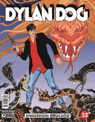 Engereğin Öpücüğü - Dylan Dog Sayı 52 – Pasquale Ruju – Lal Kitap kitap kapağı