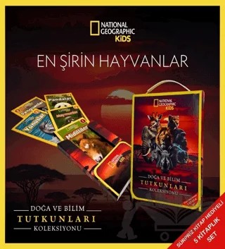 National Geographic Kids - En Şirin Hayvanlar Koleksiyonu – Kolektif – Beta Kids kitap kapağı