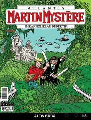 Martin Mystere İmkansızlar Dedektifi Sayı: 115 Altın Buda – Lal Kitap kitap kapağı