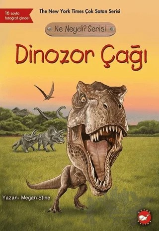 Dinozor Çağı - Ne Neydi? Serisi – Megan Stine – Beyaz Balina Yayınları kitap kapağı