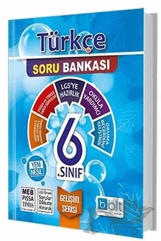 6. Sınıf Türkçe Soru Bankası – Kolektif – Bulut Eğitim ve Kültür Yayınları kitap kapağı