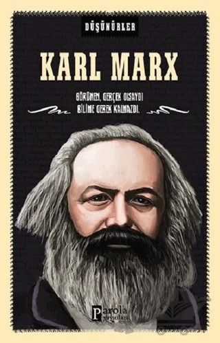 Karl Marx – Ahmet Üzümcüoğlu – Parola Yayınları kitap kapağı
