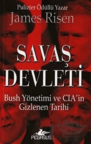 Savaş Devleti – James Risen – Pegasus Yayınları kitap kapağı