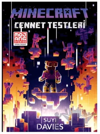 Mınecraft - Cennet Testleri – Suyi Davies – XLIBRIS kitap kapağı