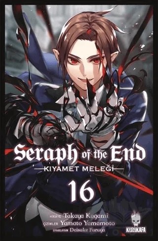 Seraph of the End - Kıyamet Meleği 16 – Takaya Kagami – Kurukafa Yayınevi kitap kapağı