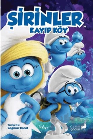 Şirinler Kayıp Köy – Stacia Deutsch – Everest Çocuk kitap kapağı
