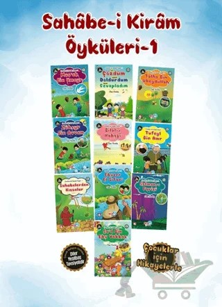 Sahabe-i Kiram Öyküleri - 1 (10 Kitap Takım) – Kolektif – Aksa Çocuk kitap kapağı