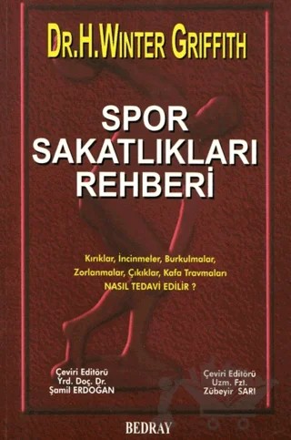 Spor Sakatlıkları Rehberi – H. Winter Griffith – Bedray Yayınevi kitap kapağı