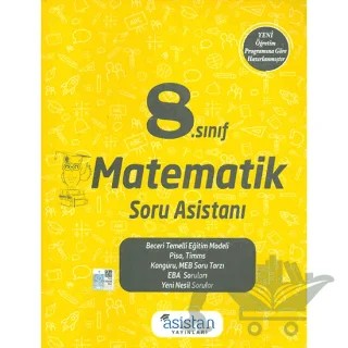 8. Sınıf Matematik Soru Asistanı – Kolektif – Asistan Yayınları kitap kapağı