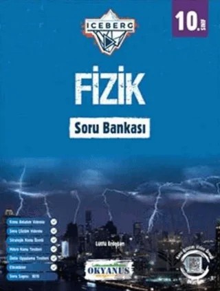 10. Sınıf Iceberg Fizik Soru Bankası – Oktay Kurt – Okyanus Yayınları kitap kapağı