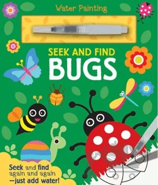 Water Painting - Search And Find Bugs – Kolektif – IMAGINE THAT kitap kapağı