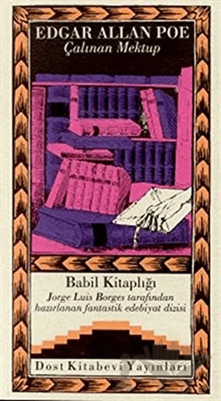 Çalınan Mektup – Edgar Allan Poe – Dost Kitabevi Yayınları kitap kapağı