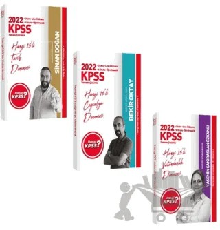 2022 KPSS Genel Kültür Deneme Seti Tarih Coğrafya Vatandaşlık Tamamı Çözümlü – Kolektif – Hangi KPSS Yayınları kitap kapağı