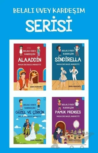 Belalı Üvey Kardeşim Serisi (4 Kitap Takım) – Jerry Mahoney – Sola Kidz kitap kapağı