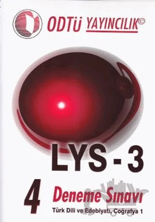 LYS 3 - 4 Deneme Sınavı – Kolektif – ODTÜ Geliştirme Vakfı Yayıncılık kitap kapağı